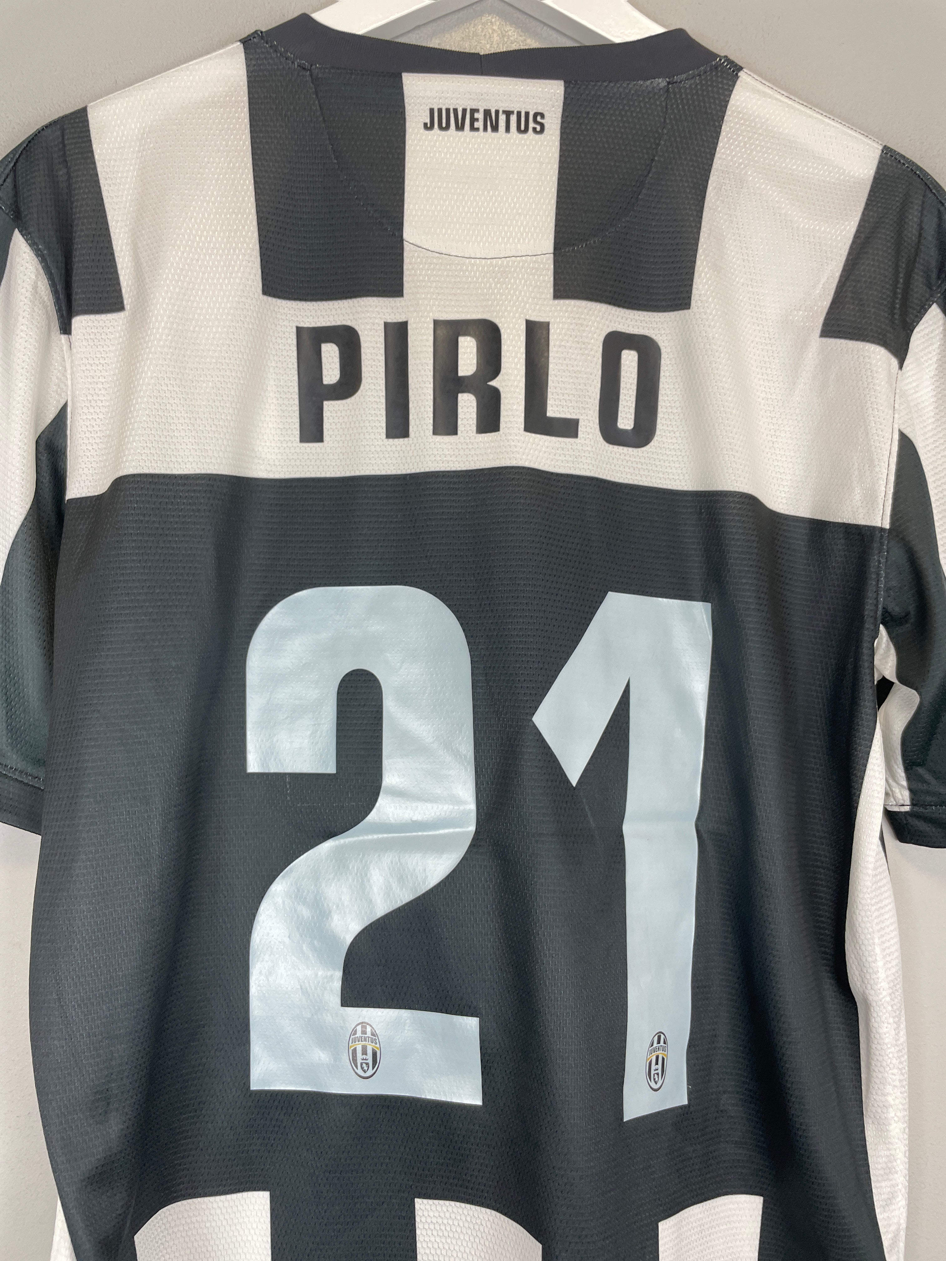 Shop 2012/13 JUVENTUS PIRLO #21 HOME SHIRT (M) NIKE, classic football shirts, vintage football shirts & retro soccer jerseys at Cult Kits
