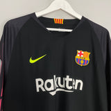 Shop 2018/19 BARCELONA GK SHIRT (XL) NIKE, classic football shirts, vintage football shirts & retro soccer jerseys at Cult Kits