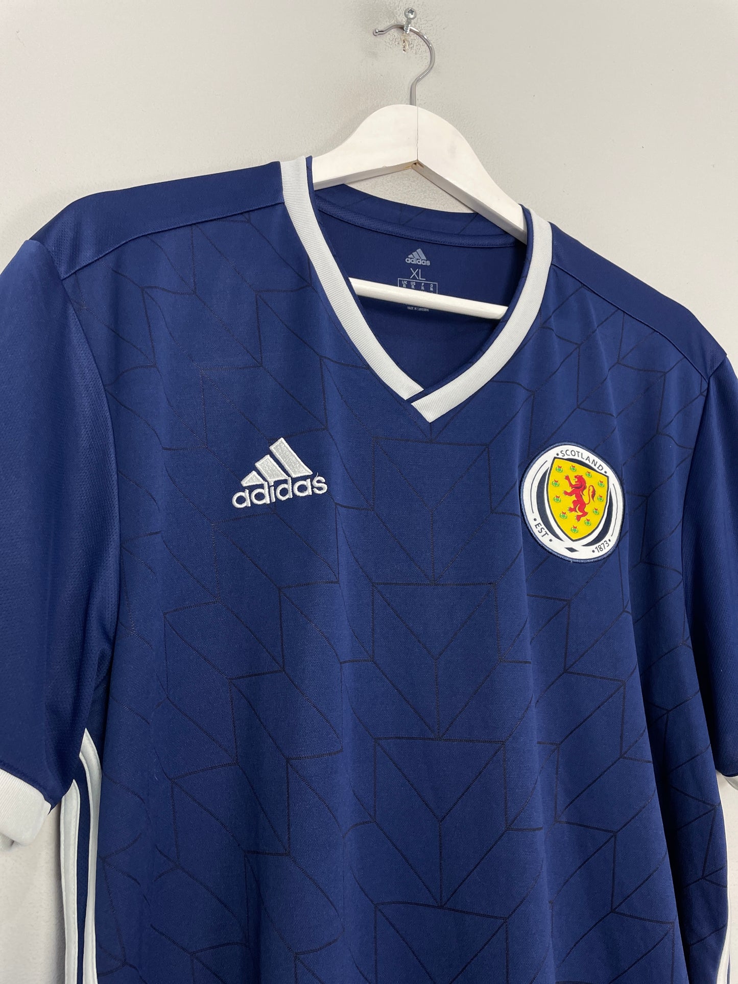 2017/19 SCOTLAND HOME SHIRT (XL) ADIDAS