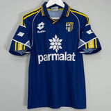 Shop 1998/99 PARMA TRAINING SHIRT (M) LOTTO, classic football shirts, vintage football shirts & retro soccer jerseys at Cult Kits