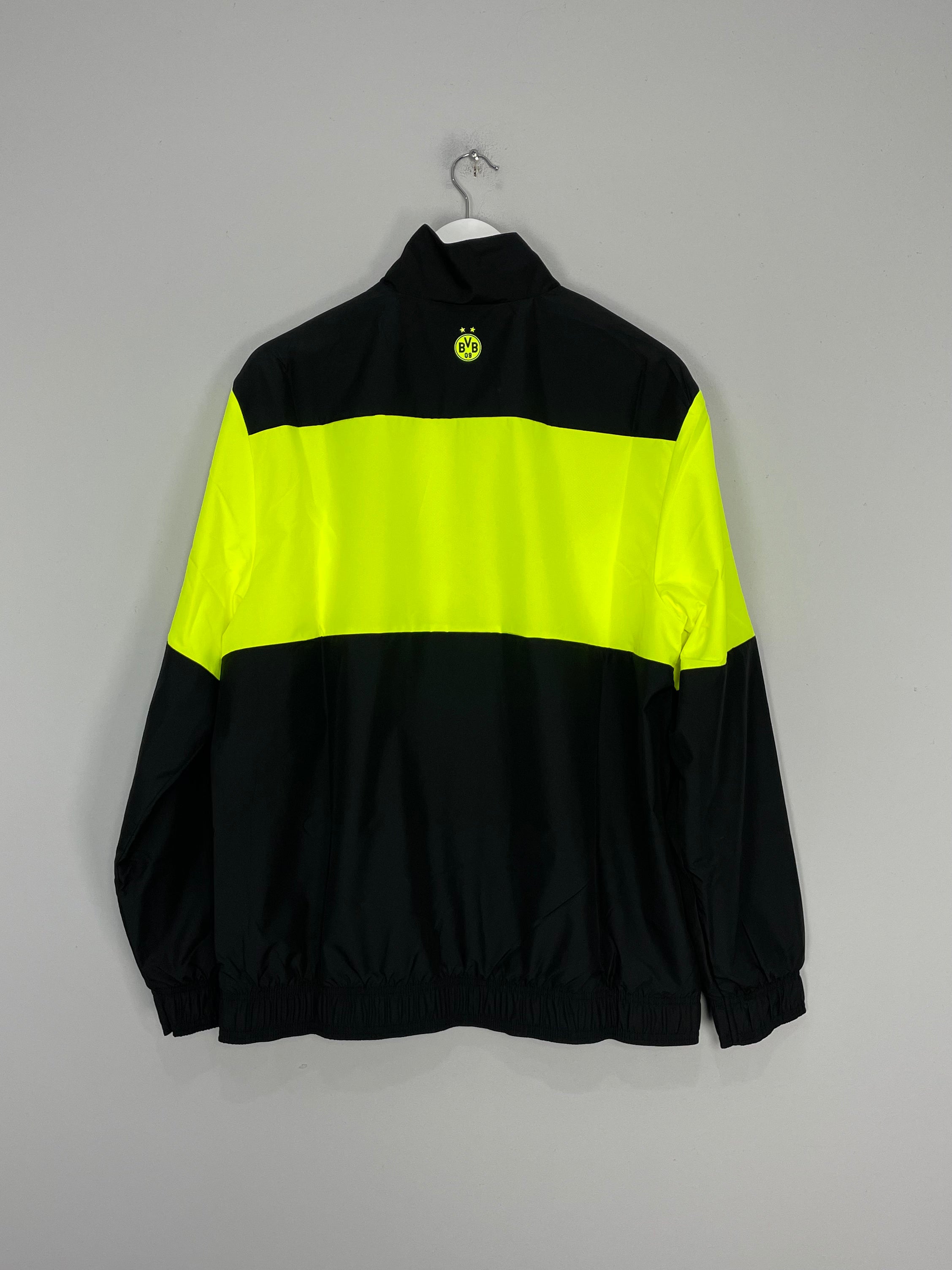 Shop 2021/22 Dortmund *BNWT* Pre-match Jacket (Multiple Sizes) Puma, classic football shirts, vintage football shirts & retro soccer jerseys at Cult Kits