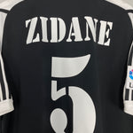 Shop 2001/02 REAL MADRID ZIDANE #5 AWAY SHIRT (XL) ADIDAS, classic football shirts, vintage football shirts & retro soccer jerseys at Cult Kits