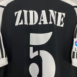 Shop 2001/02 REAL MADRID ZIDANE #5 AWAY SHIRT (XL) ADIDAS, classic football shirts, vintage football shirts & retro soccer jerseys at Cult Kits