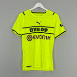 Shop 2021/22 Dortmund *BNIB* Player Issue Cup Shirt (Multiple Sizes) Puma, classic football shirts, vintage football shirts & retro soccer jerseys at Cult Kits
