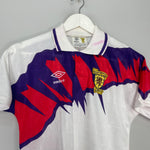 Shop 1991/93 SCOTLAND AWAY SHIRT (L.KIDS) UMBRO, classic football shirts, vintage football shirts & retro soccer jerseys at Cult Kits