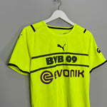 Shop 2021/22 Dortmund *BNIB* Player Issue Cup Shirt (Multiple Sizes) Puma, classic football shirts, vintage football shirts & retro soccer jerseys at Cult Kits