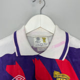 Shop 1991/93 SCOTLAND AWAY SHIRT (L.KIDS) UMBRO, classic football shirts, vintage football shirts & retro soccer jerseys at Cult Kits