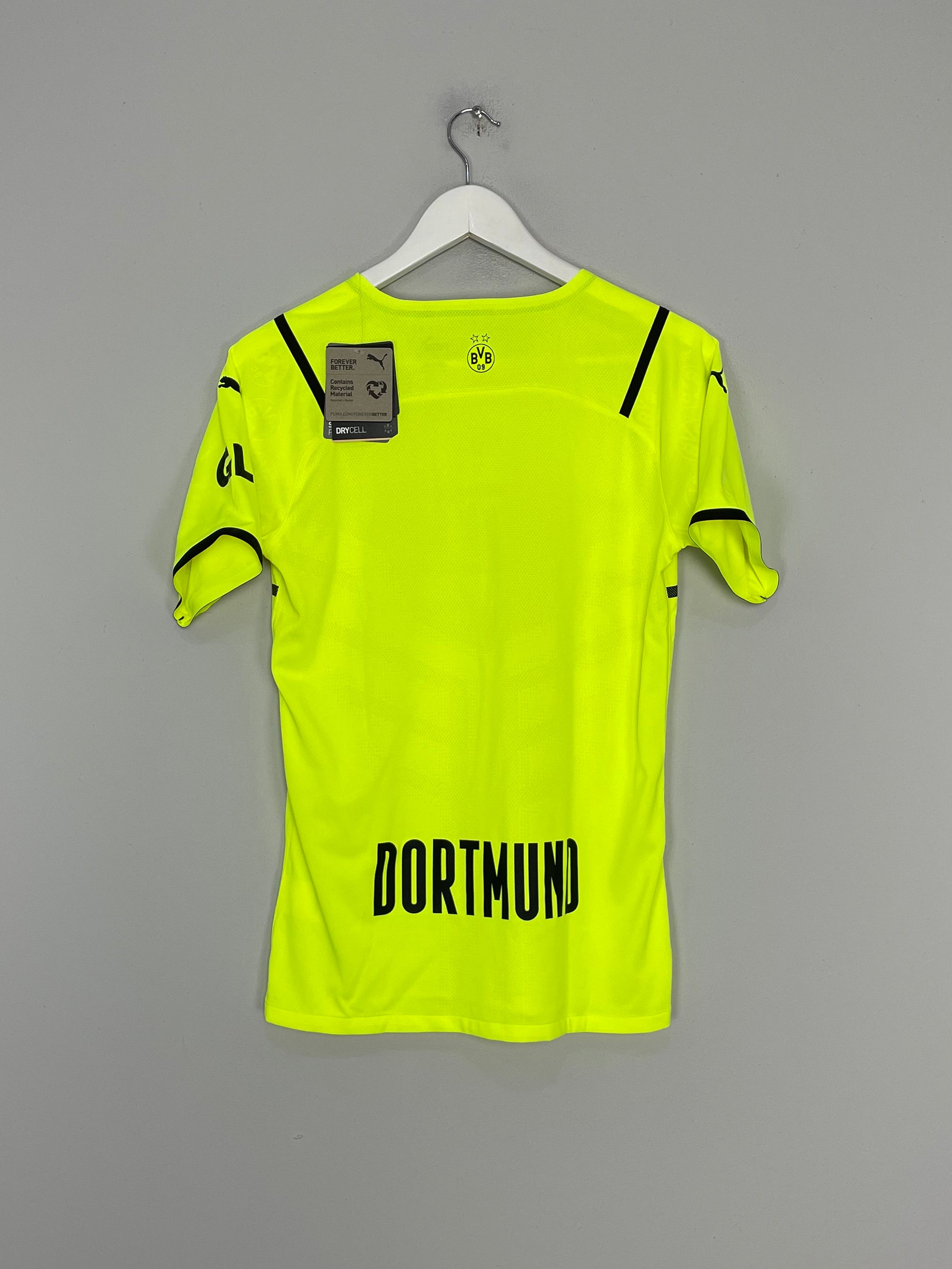 Shop 2021/22 Dortmund *BNIB* Player Issue Cup Shirt (Multiple Sizes) Puma, classic football shirts, vintage football shirts & retro soccer jerseys at Cult Kits
