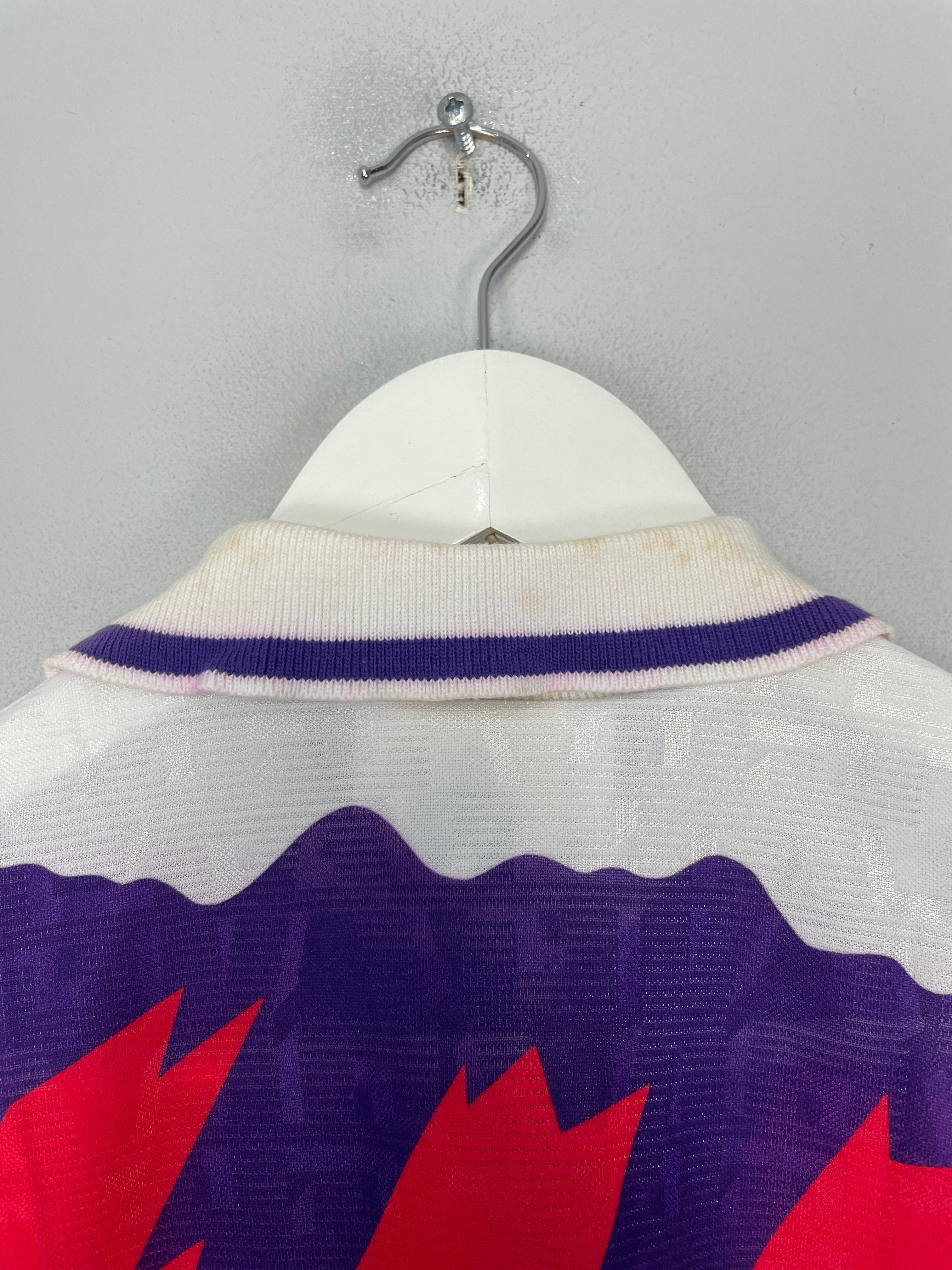 Shop 1991/93 SCOTLAND AWAY SHIRT (L.KIDS) UMBRO, classic football shirts, vintage football shirts & retro soccer jerseys at Cult Kits