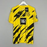 Shop 2020/21 DORTMUND *BNWT* HOME SHIRT (XS) PUMA, classic football shirts, vintage football shirts & retro soccer jerseys at Cult Kits