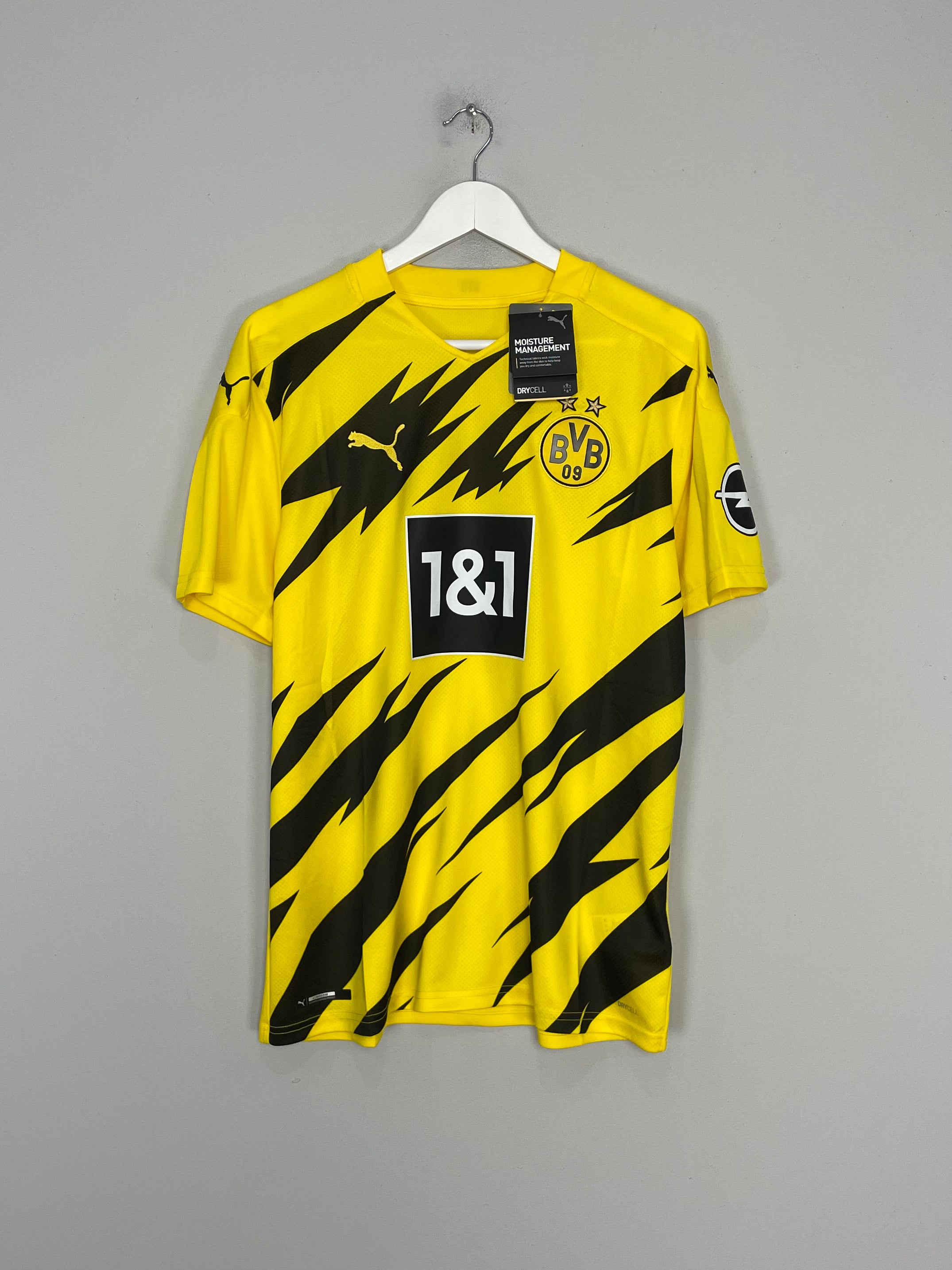 Shop 2020/21 DORTMUND *BNWT* HOME SHIRT (XS) PUMA, classic football shirts, vintage football shirts & retro soccer jerseys at Cult Kits