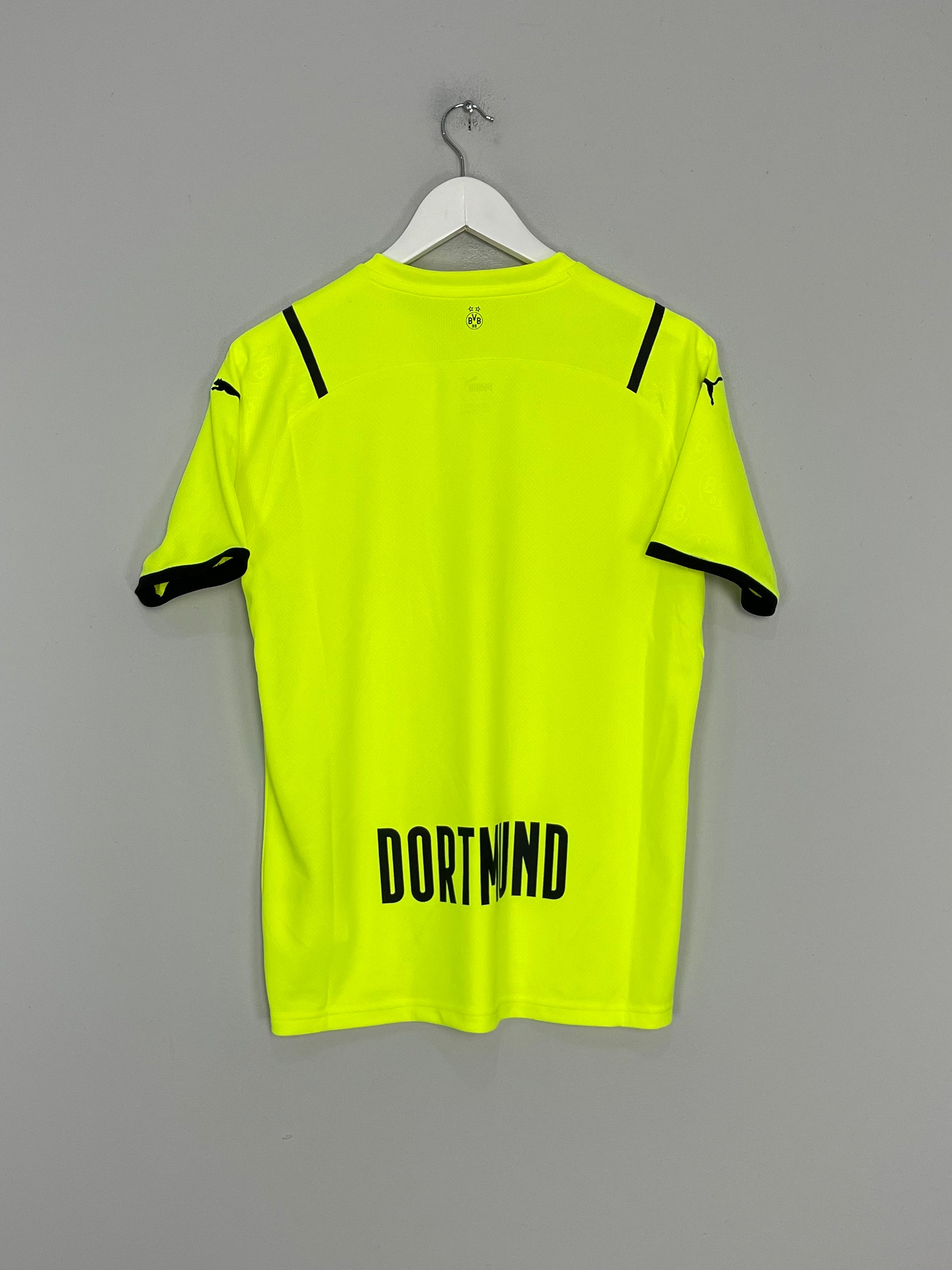Shop 2021/22 Dortmund *BNWT* Cup Shirt (Kids - Multiple Sizes) Puma, classic football shirts, vintage football shirts & retro soccer jerseys at Cult Kits