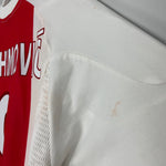 Shop 2002/04 AJAX IBRAHIMOVIC #9 HOME SHIRT (L) ADIDAS, classic football shirts, vintage football shirts & retro soccer jerseys at Cult Kits
