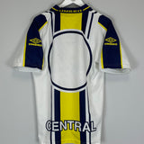 Shop 1998/99 ROSARIO CENTRAL AWAY SHIRT (M) UMBRO, classic football shirts, vintage football shirts & retro soccer jerseys at Cult Kits