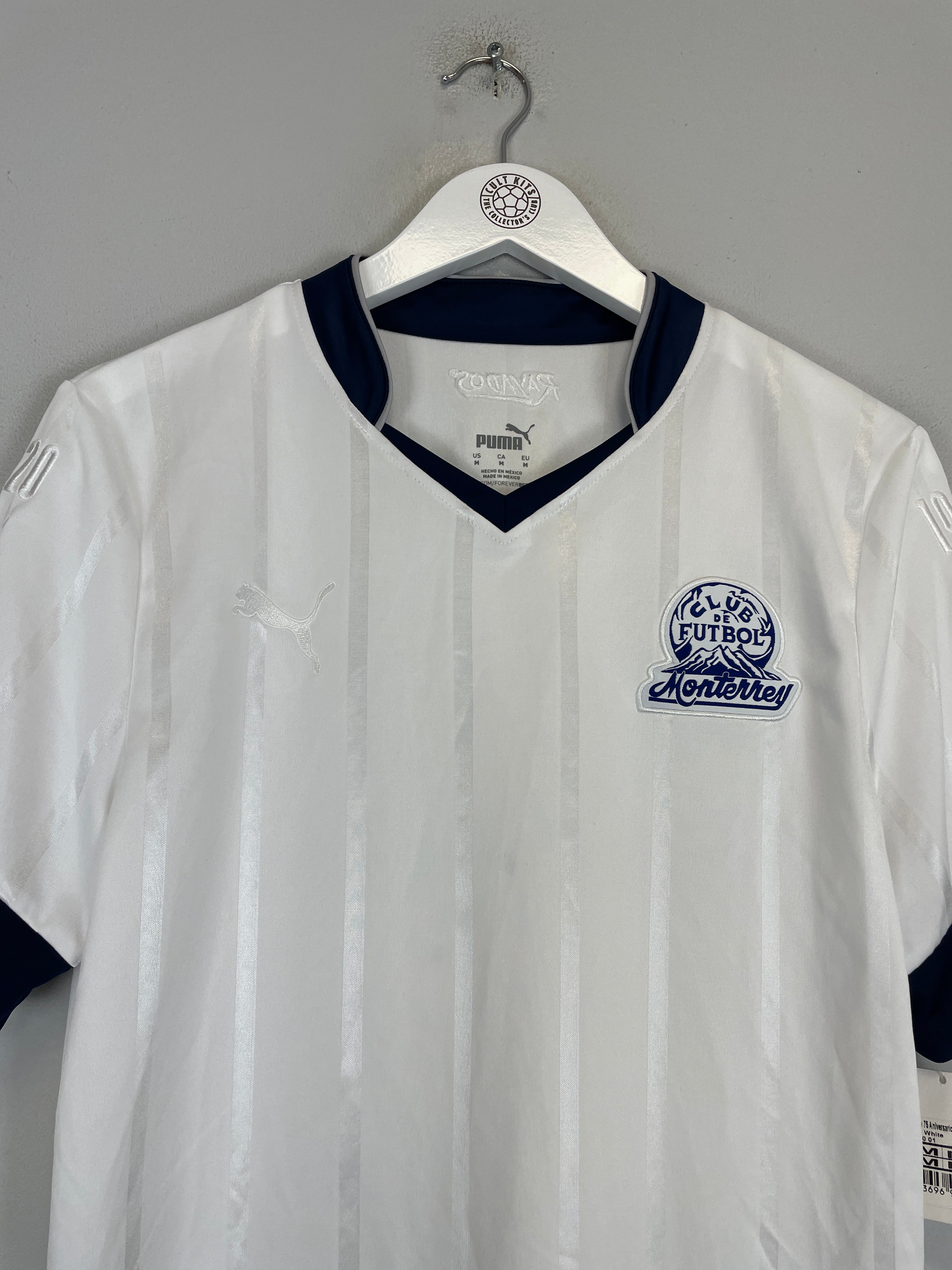 Shop 2020 MONTERREY *BNWT* 75 YEARS SPECIAL SHIRT (M) PUMA, classic football shirts, vintage football shirts & retro soccer jerseys at Cult Kits