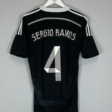 Shop 2014/15 REAL MADRID SERGIO RAMOS #4 THIRD SHIRT (S) ADIDAS, classic football shirts, vintage football shirts & retro soccer jerseys at Cult Kits