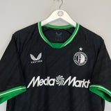 Shop 2024/25 FEYENOORD MILAMBO #27 AWAY SHIRT (L) CASTORE, classic football shirts, vintage football shirts & retro soccer jerseys at Cult Kits