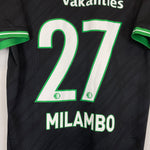 Shop 2024/25 FEYENOORD MILAMBO #27 AWAY SHIRT (L) CASTORE, classic football shirts, vintage football shirts & retro soccer jerseys at Cult Kits