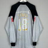 2005/06 BARNET TYNAN #18 *MATCH WORN vs MANCHESTER UNITED* GK SHIRT (XL) O'NEILLS