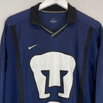 Shop 1998 UNAM PUMAS J.CAMPOS #1 SHIRT (M) NIKE, classic football shirts, vintage football shirts & retro soccer jerseys at Cult Kits