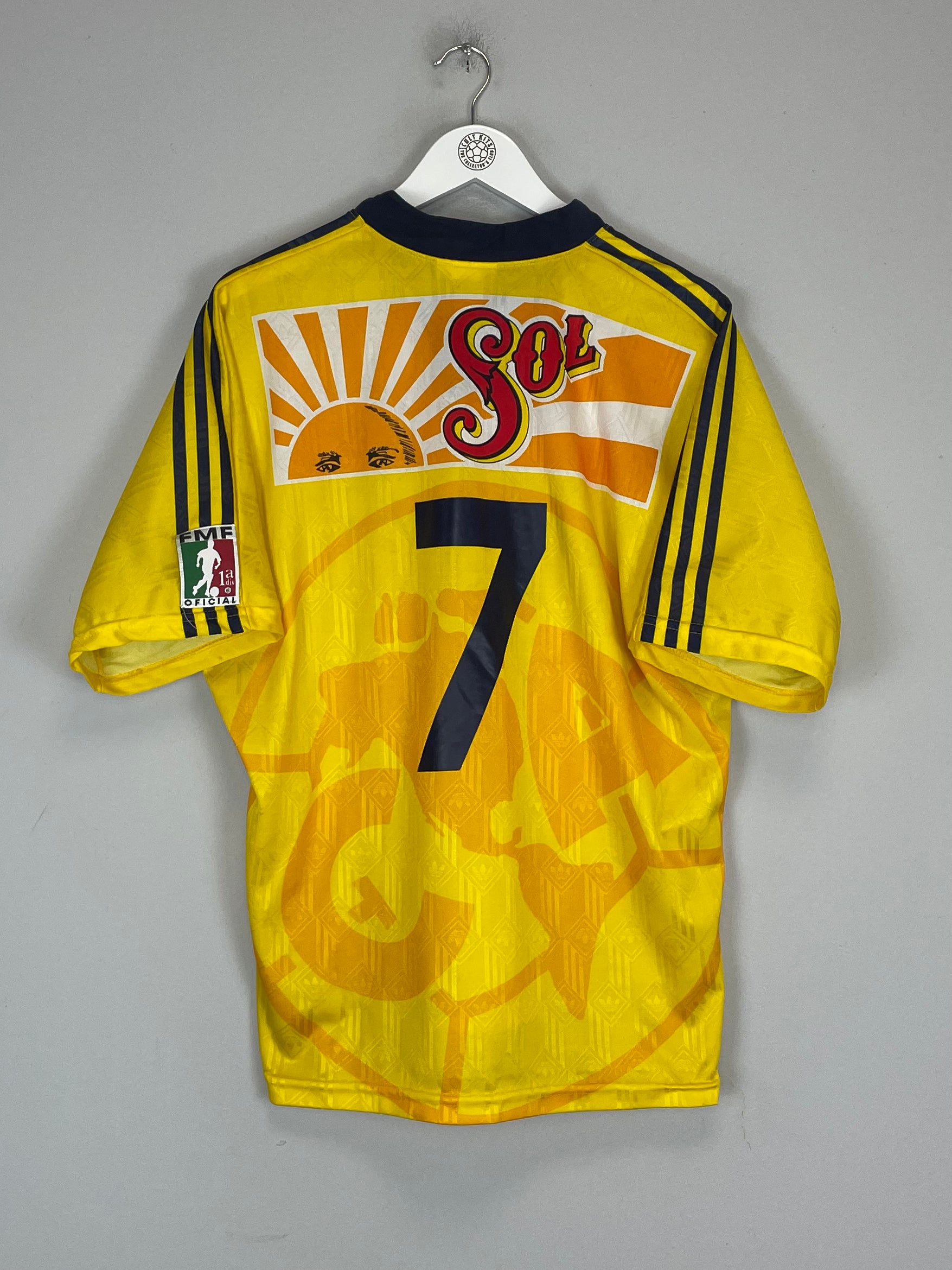 Shop 1996/98 CLUB AMERICA HOME SHIRT (L) ADIDAS, classic football shirts, vintage football shirts & retro soccer jerseys at Cult Kits
