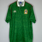 Shop 1994 MEXICO HOME SHIRT (XL) UMBRO, classic football shirts, vintage football shirts & retro soccer jerseys at Cult Kits