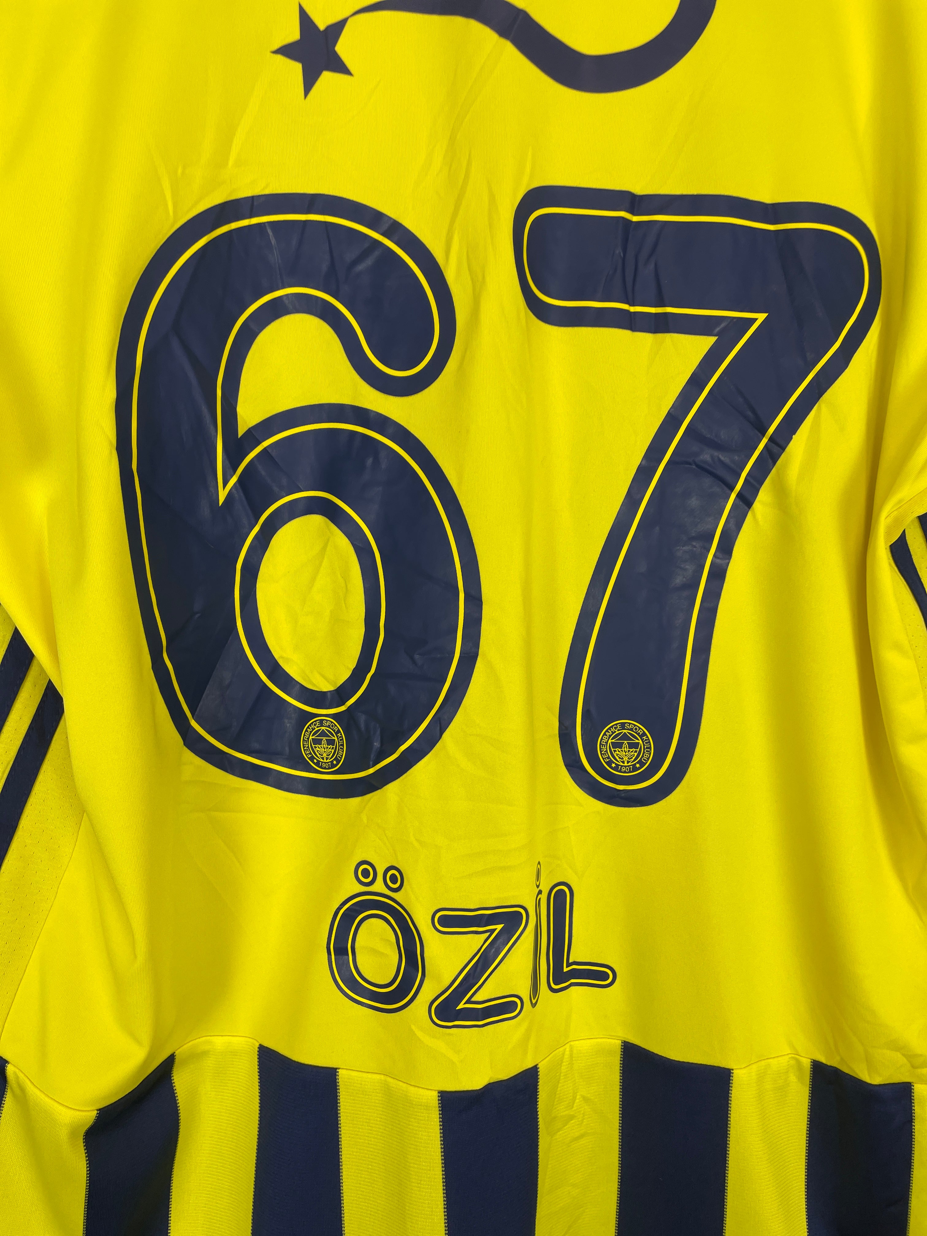 Shop 2020/21 FENERBAHCE OZIL #67 HOME SHIRT (XL) ADIDAS, classic football shirts, vintage football shirts & retro soccer jerseys at Cult Kits