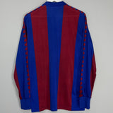 Shop 1984/89 BARCELONA L/S HOME SHIRT (L) MEYBA, classic football shirts, vintage football shirts & retro soccer jerseys at Cult Kits