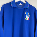 Shop 1992/93 ITALY L/S #11 HOME SHIRT (L) DIADORA, classic football shirts, vintage football shirts & retro soccer jerseys at Cult Kits