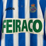 Shop 1997/98 DEPORTIVO LA CORUNA HOME SHIRT (XL) ADIDAS, classic football shirts, vintage football shirts & retro soccer jerseys at Cult Kits