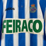Shop 1997/98 DEPORTIVO LA CORUNA HOME SHIRT (XL) ADIDAS, classic football shirts, vintage football shirts & retro soccer jerseys at Cult Kits