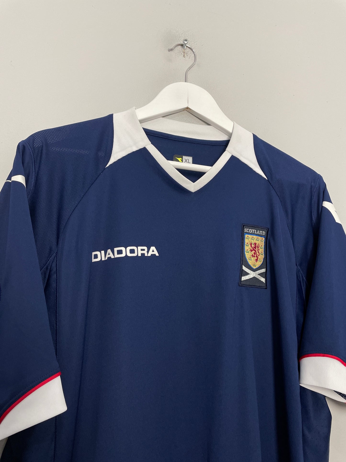 2008/09 SCOTLAND HOME SHIRT (XL) DIADORA