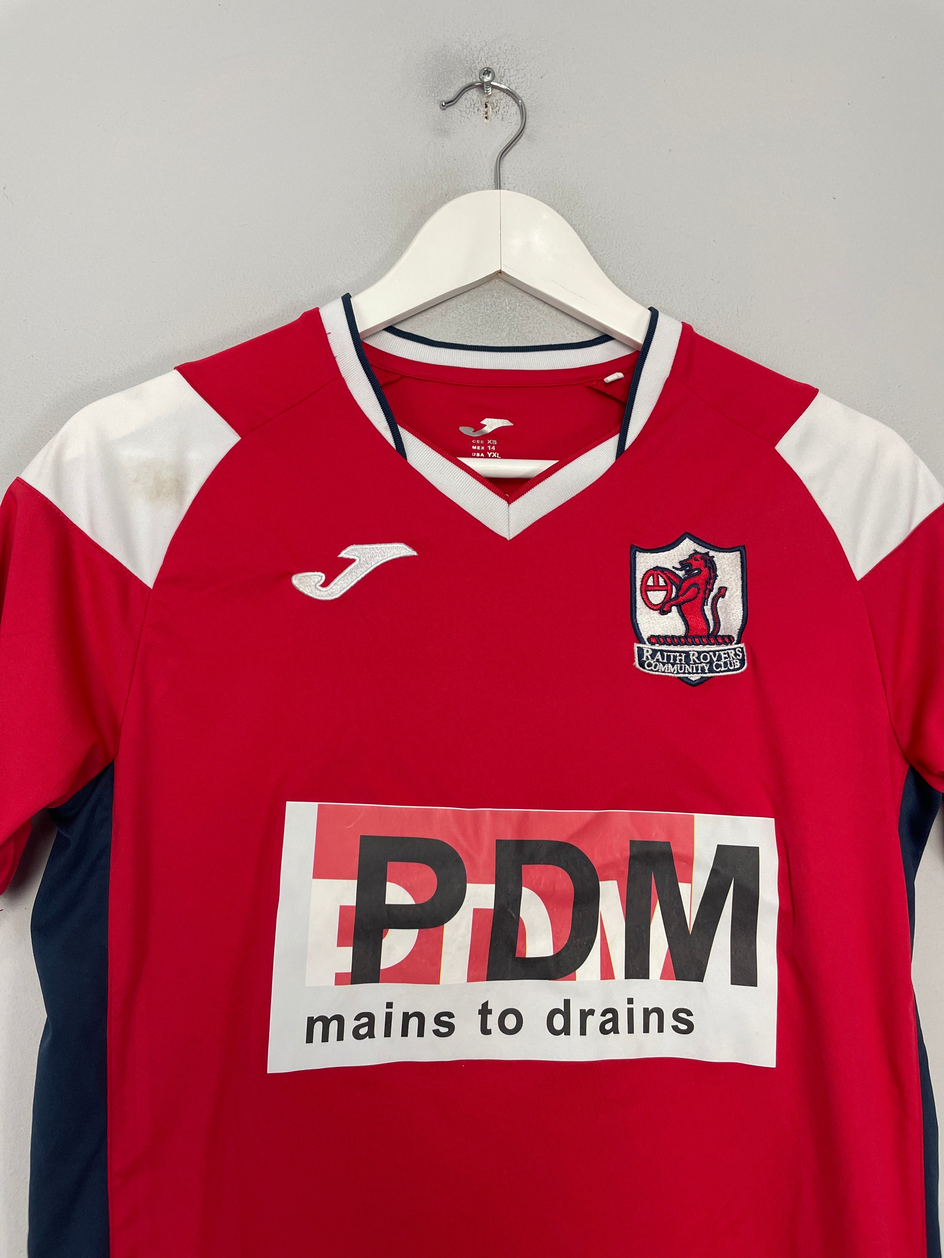 Shop 2020/21 RAITH ROVERS #6 COMMUNITY SHIRT (XS) JOMA, classic football shirts, vintage football shirts & retro soccer jerseys at Cult Kits