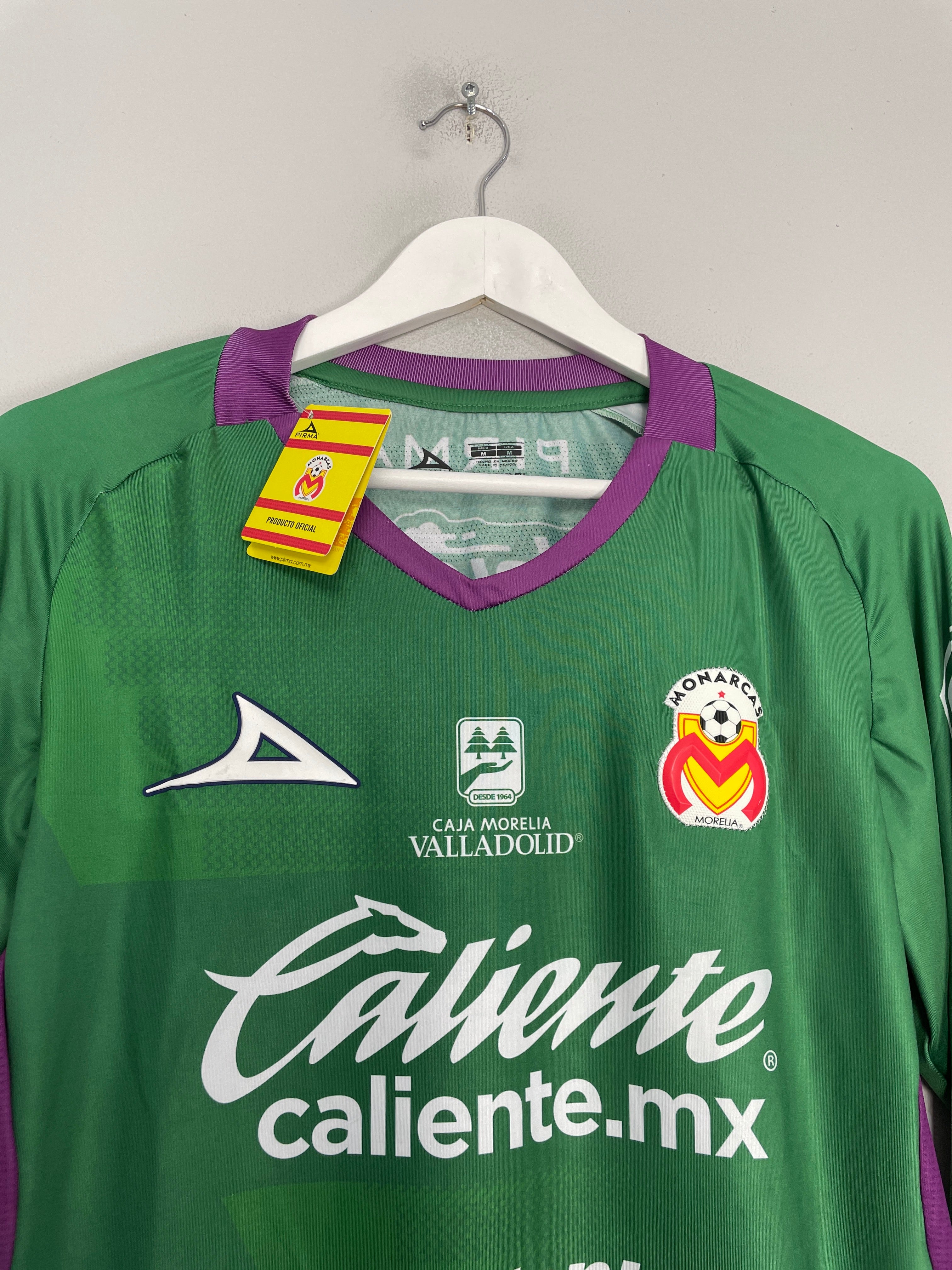 Shop 2020/21 MONARCAS MORELIA *BNWT* GK SHIRT (M) PIRMA, classic football shirts, vintage football shirts & retro soccer jerseys at Cult Kits