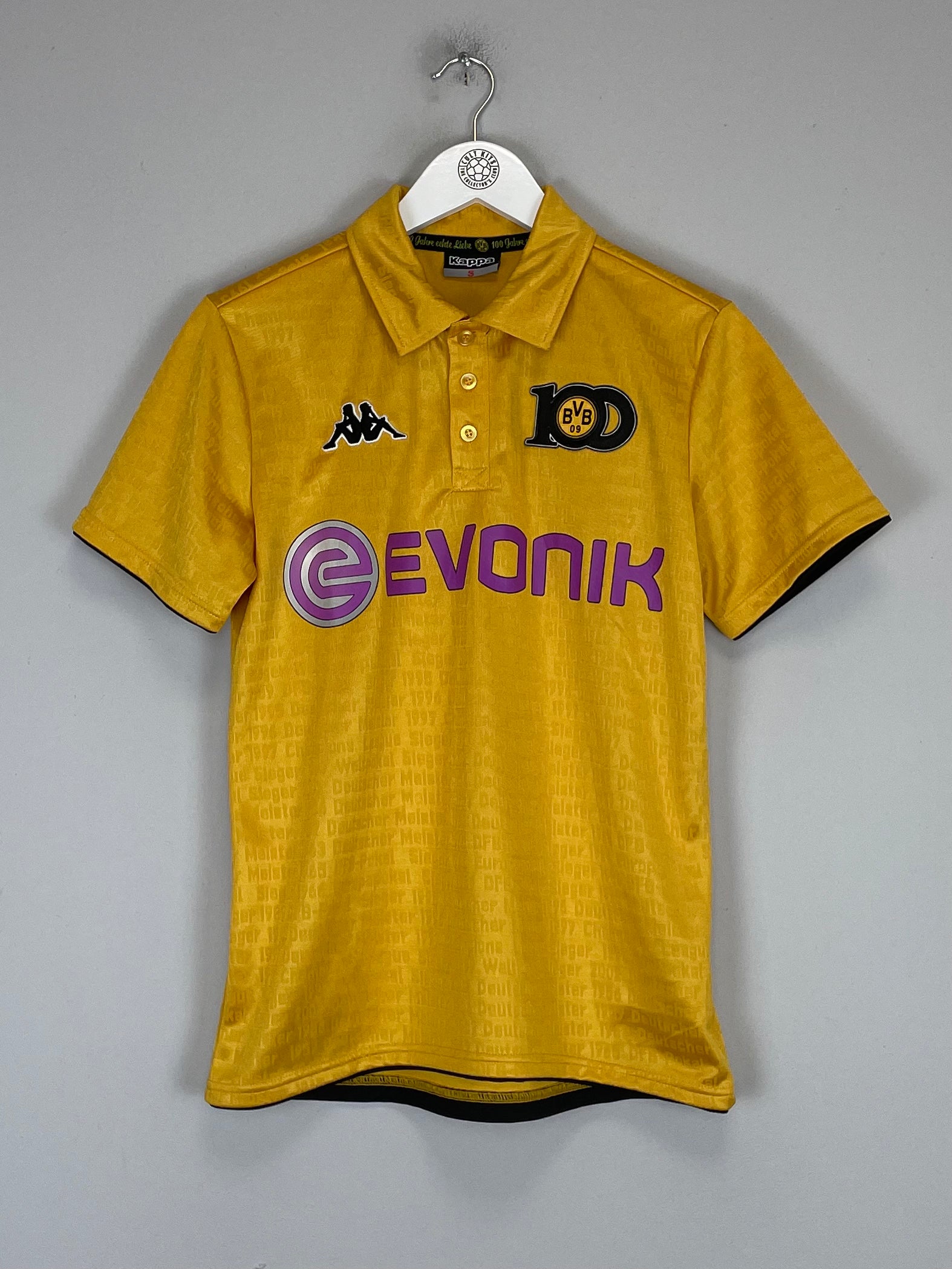 Shop 2009 DORTMUND *CENTENARY* SHIRT (S) KAPPA, classic football shirts, vintage football shirts & retro soccer jerseys at Cult Kits