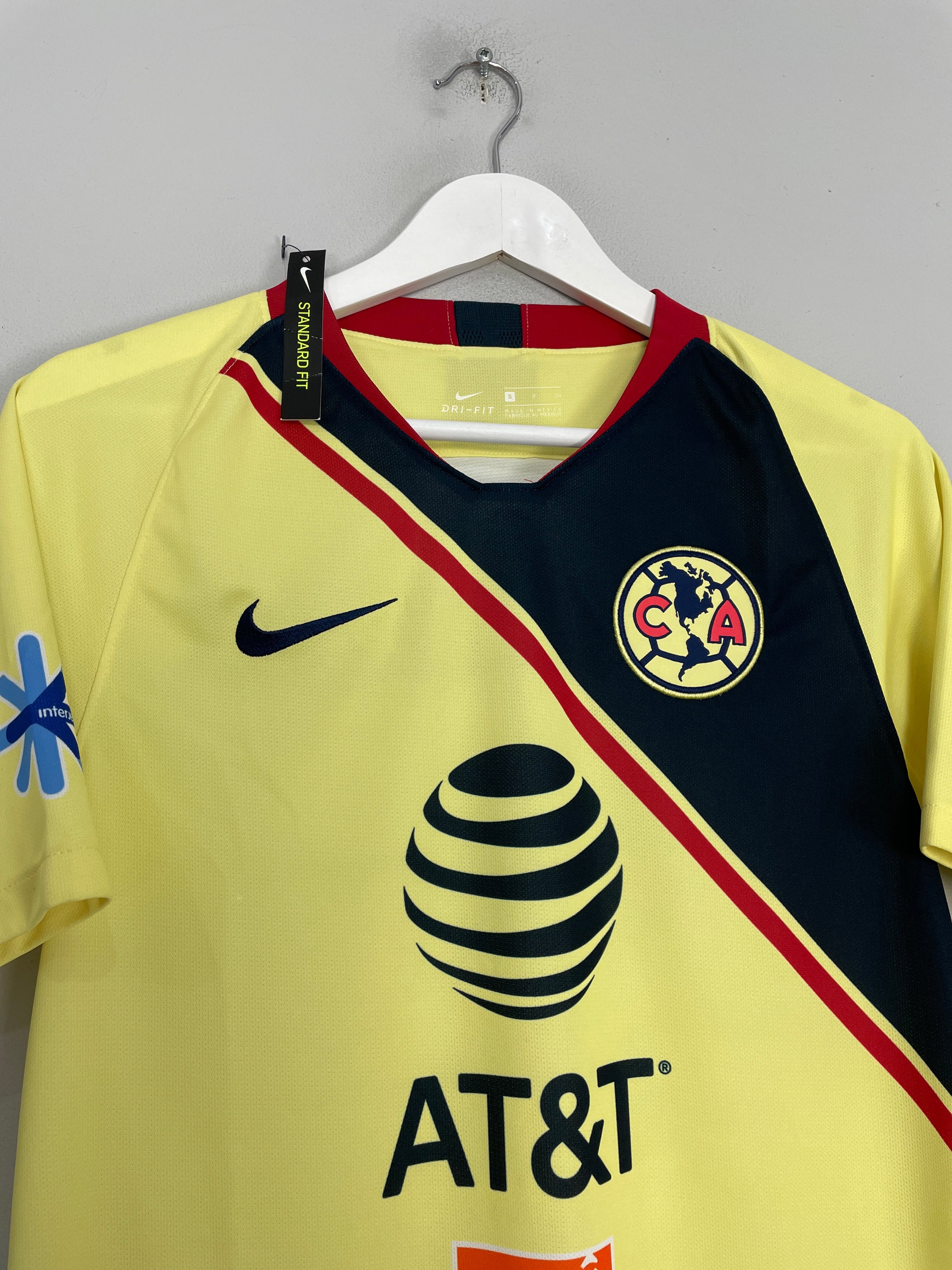 Shop 2018/19 CLUB AMERICA *BNWT* HOME SHIRT (S) NIKE, classic football shirts, vintage football shirts & retro soccer jerseys at Cult Kits