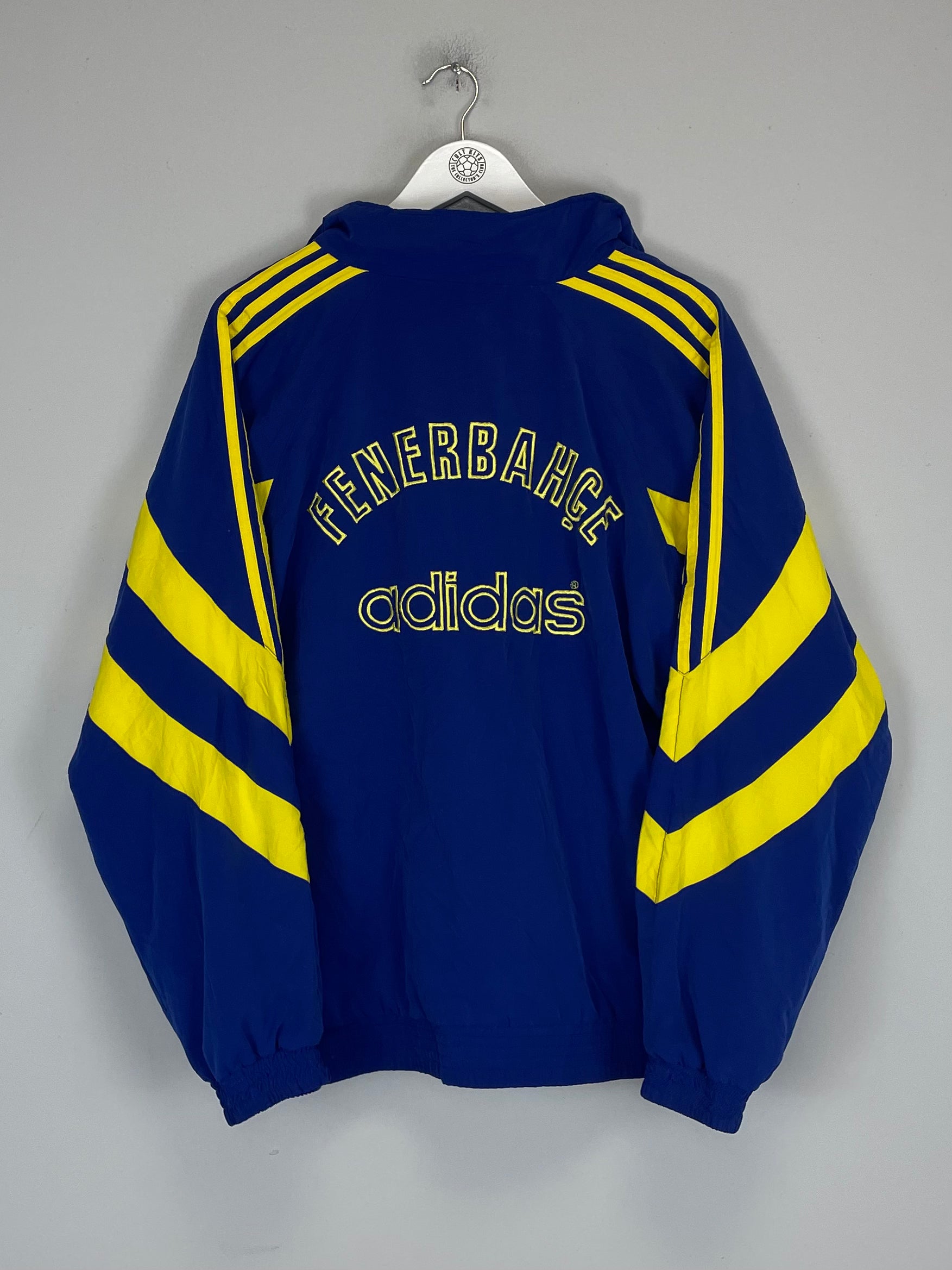Shop 1995/96 FENERBAHCE TRACK JACKET (L) ADIDAS, classic football shirts, vintage football shirts & retro soccer jerseys at Cult Kits