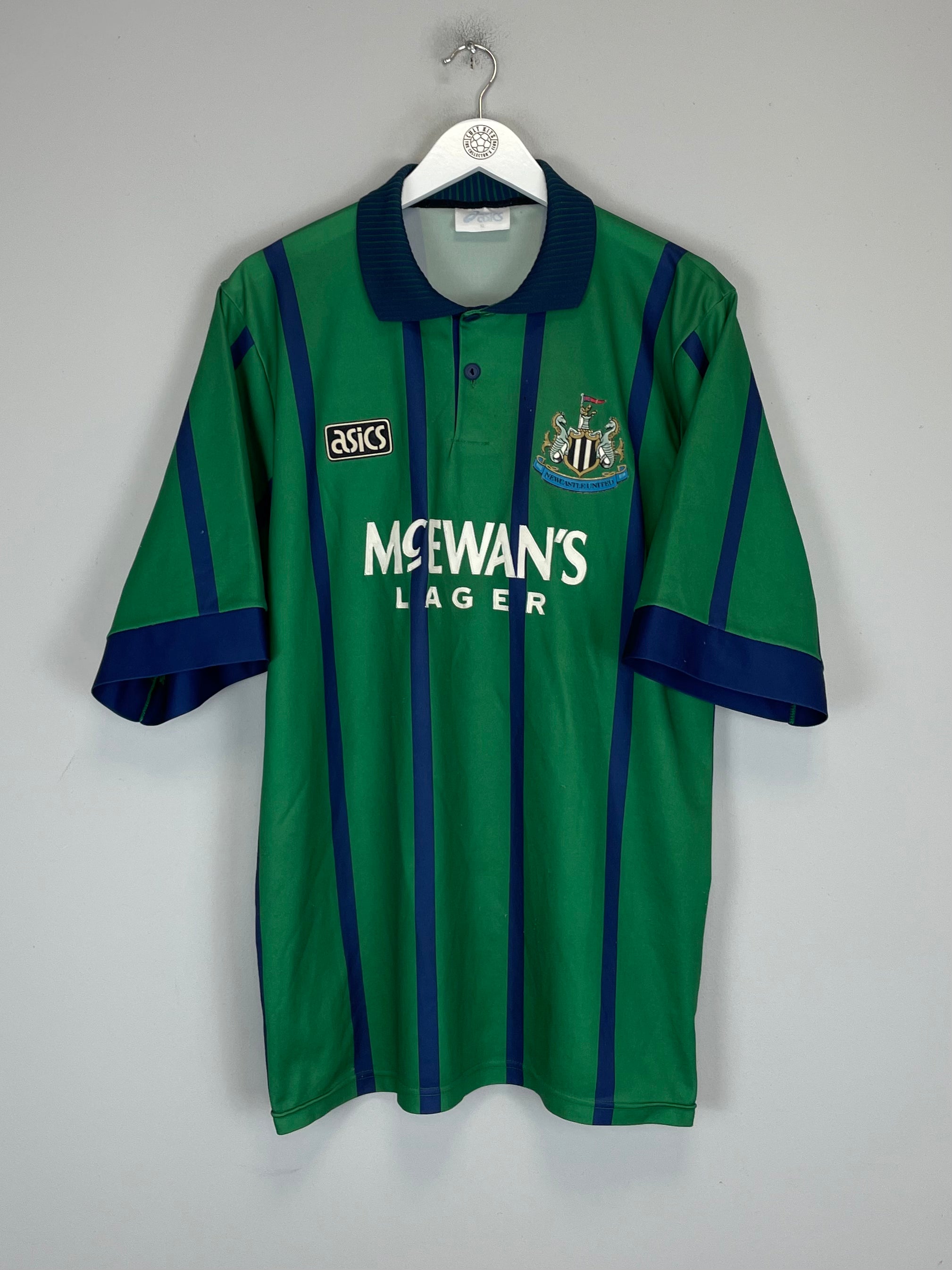 1994/95 NEWCASTLE UNITED AWAY SHIRT (XL) ASICS – Cult Kits 1994/95 NEWCASTLE UNITED AWAY SHIRT (XL) ASICS – Cult Kits