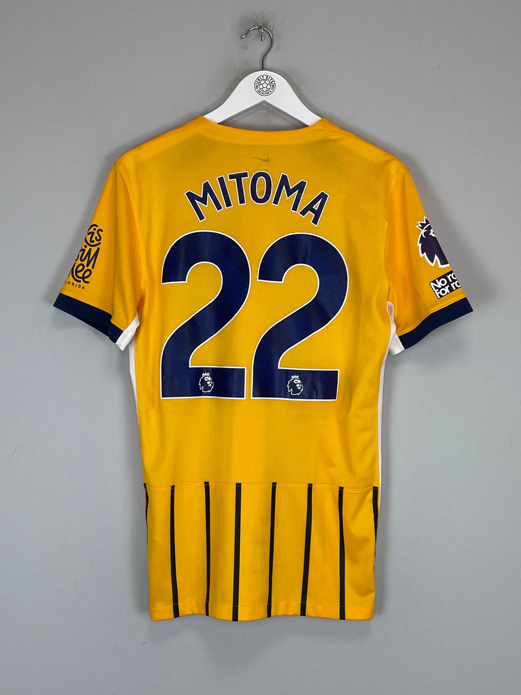 2024/25 BRIGHTON MITOMA #22 *MATCH ISSUE* AWAY SHIRT (M) NIKE 2024/25 BRIGHTON MITOMA #22 *MATCH ISSUE* AWAY SHIRT (M) NIKE