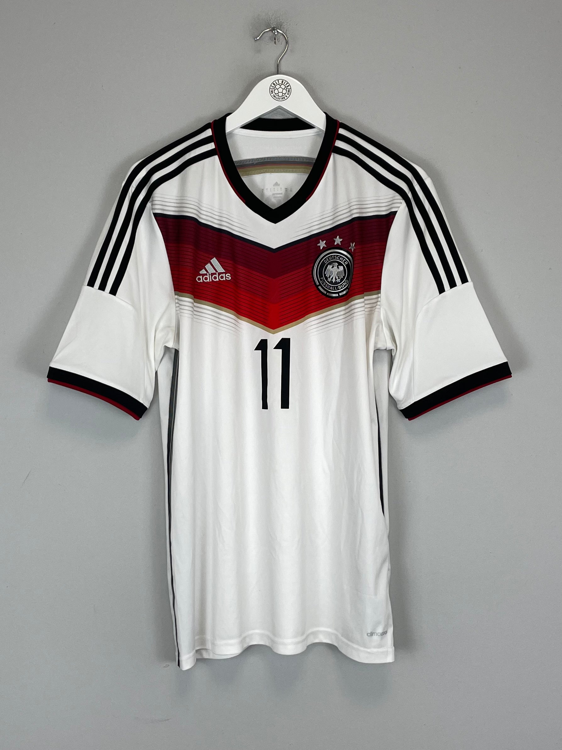 Shop 2014/15 GERMANY KLOSE #11 HOME SHIRT (L) ADIDAS, classic football shirts, vintage football shirts & retro soccer jerseys at Cult Kits