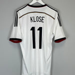 Shop 2014/15 GERMANY KLOSE #11 HOME SHIRT (L) ADIDAS, classic football shirts, vintage football shirts & retro soccer jerseys at Cult Kits