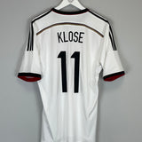 Shop 2014/15 GERMANY KLOSE #11 HOME SHIRT (L) ADIDAS, classic football shirts, vintage football shirts & retro soccer jerseys at Cult Kits