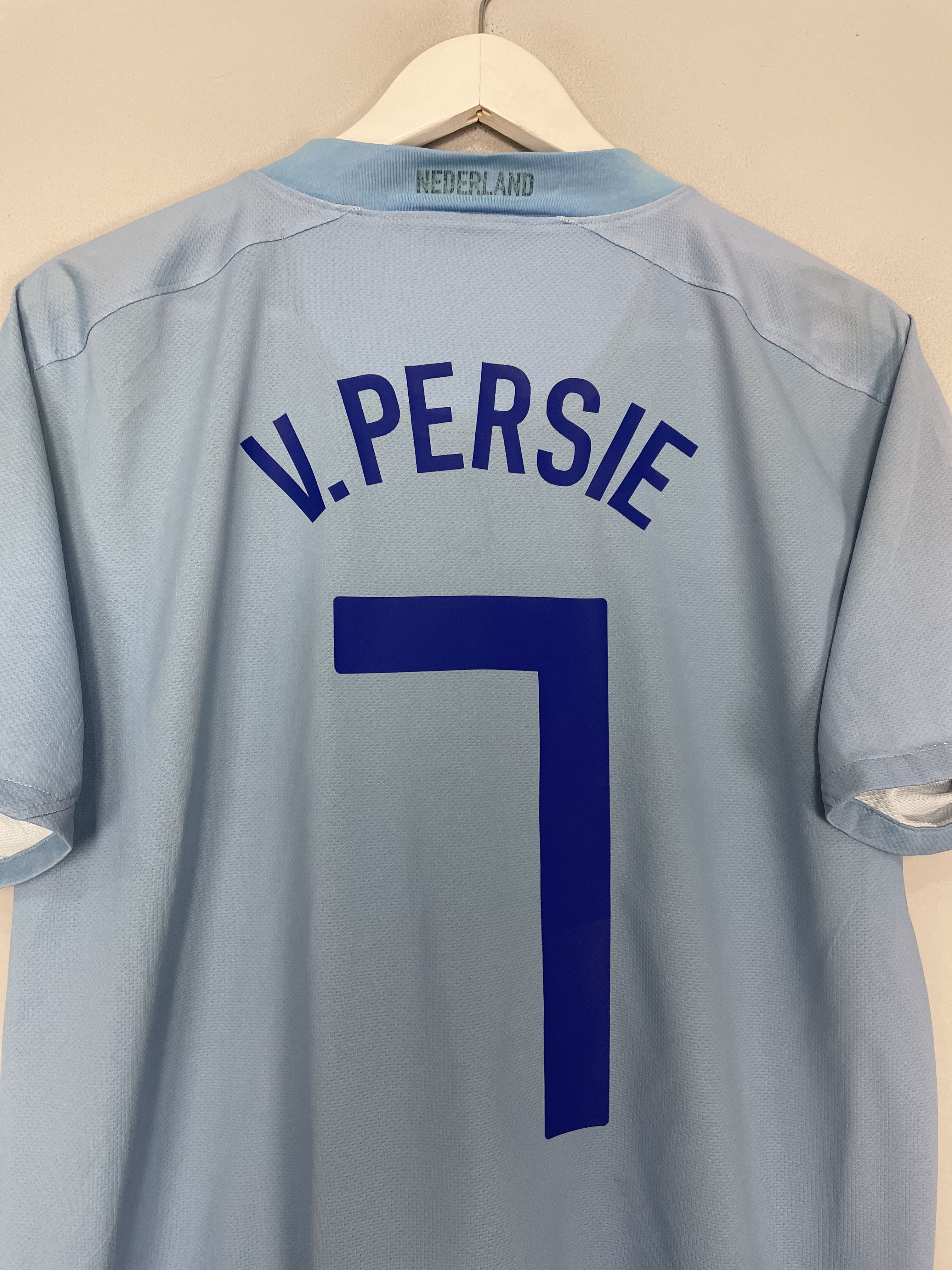 Shop 2008/09 NETHERLANDS V.PERSIE #7 AWAY SHIRT (M) NIKE, classic football shirts, vintage football shirts & retro soccer jerseys at Cult Kits