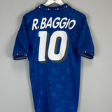 Shop 1994 ITALY R.BAGGIO #10 HOME SHIRT (M) DIADORA, classic football shirts, vintage football shirts & retro soccer jerseys at Cult Kits