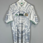 Shop 1996/98 MEXICO AWAY SHIRT (M) ABA SPORT, classic football shirts, vintage football shirts & retro soccer jerseys at Cult Kits