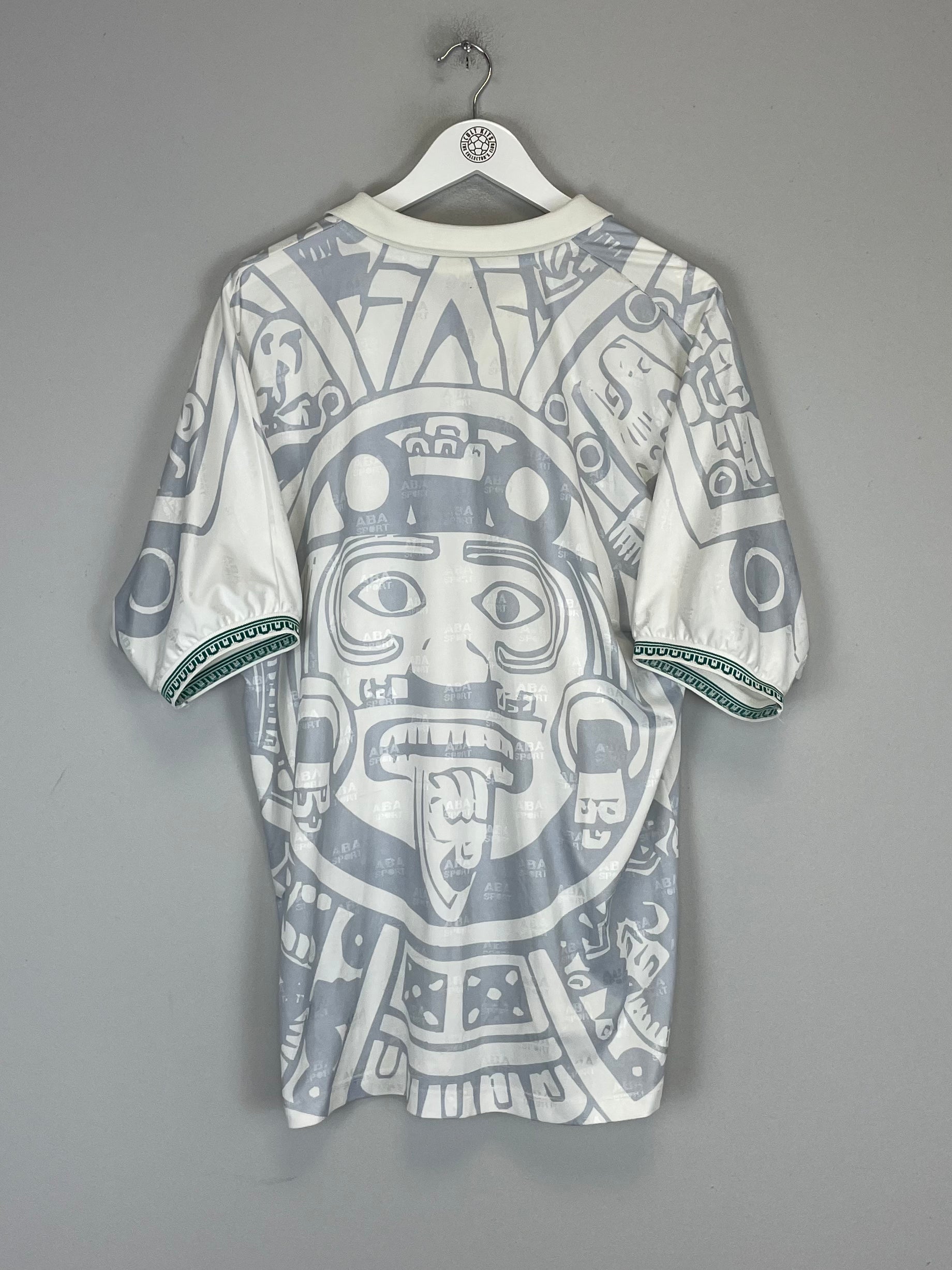 Shop 1996/98 MEXICO AWAY SHIRT (M) ABA SPORT, classic football shirts, vintage football shirts & retro soccer jerseys at Cult Kits