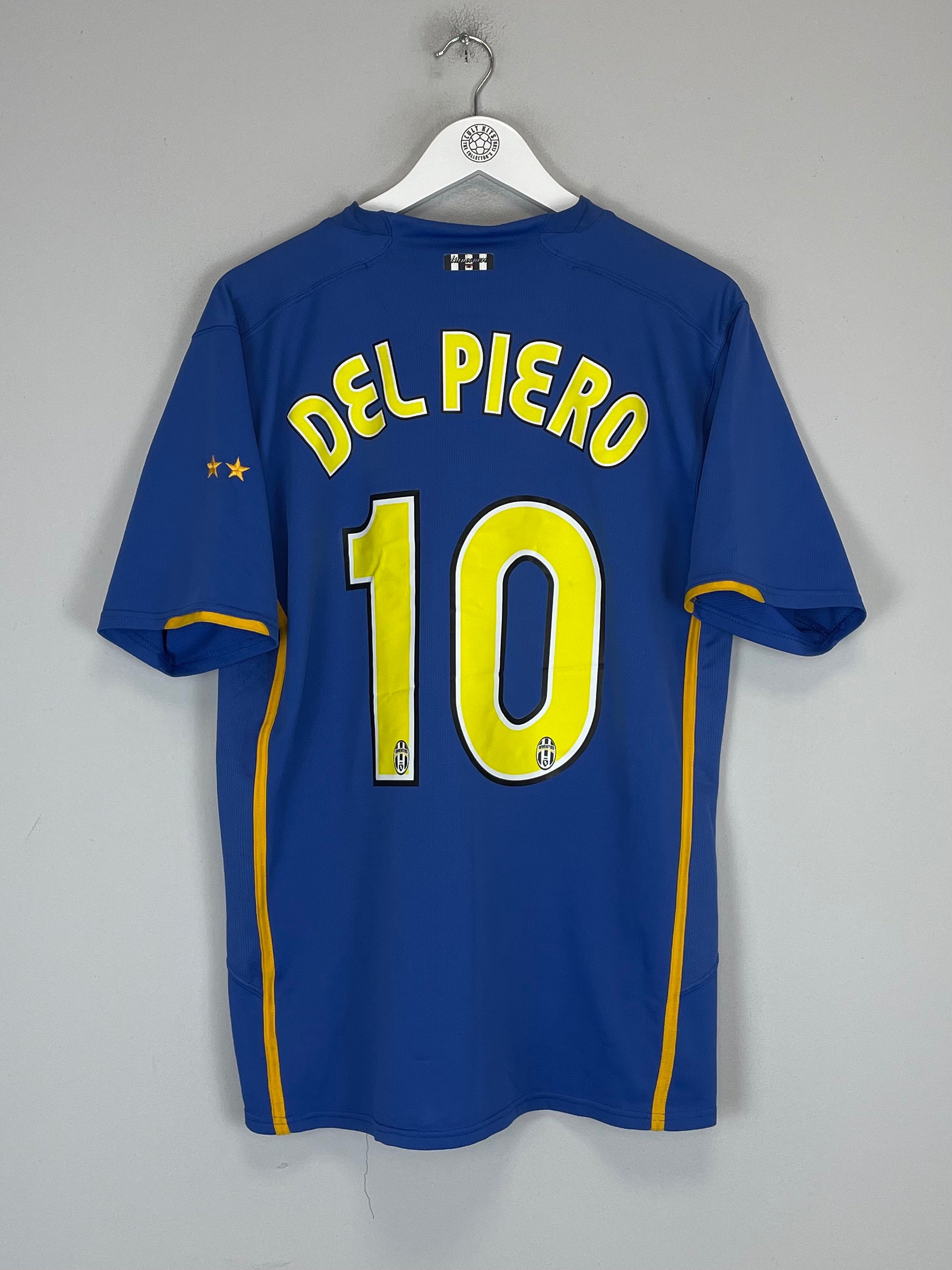 Shop 2007/08 JUVENTUS DEL PIERO #10 AWAY SHIRT (L) NIKE, classic football shirts, vintage football shirts & retro soccer jerseys at Cult Kits