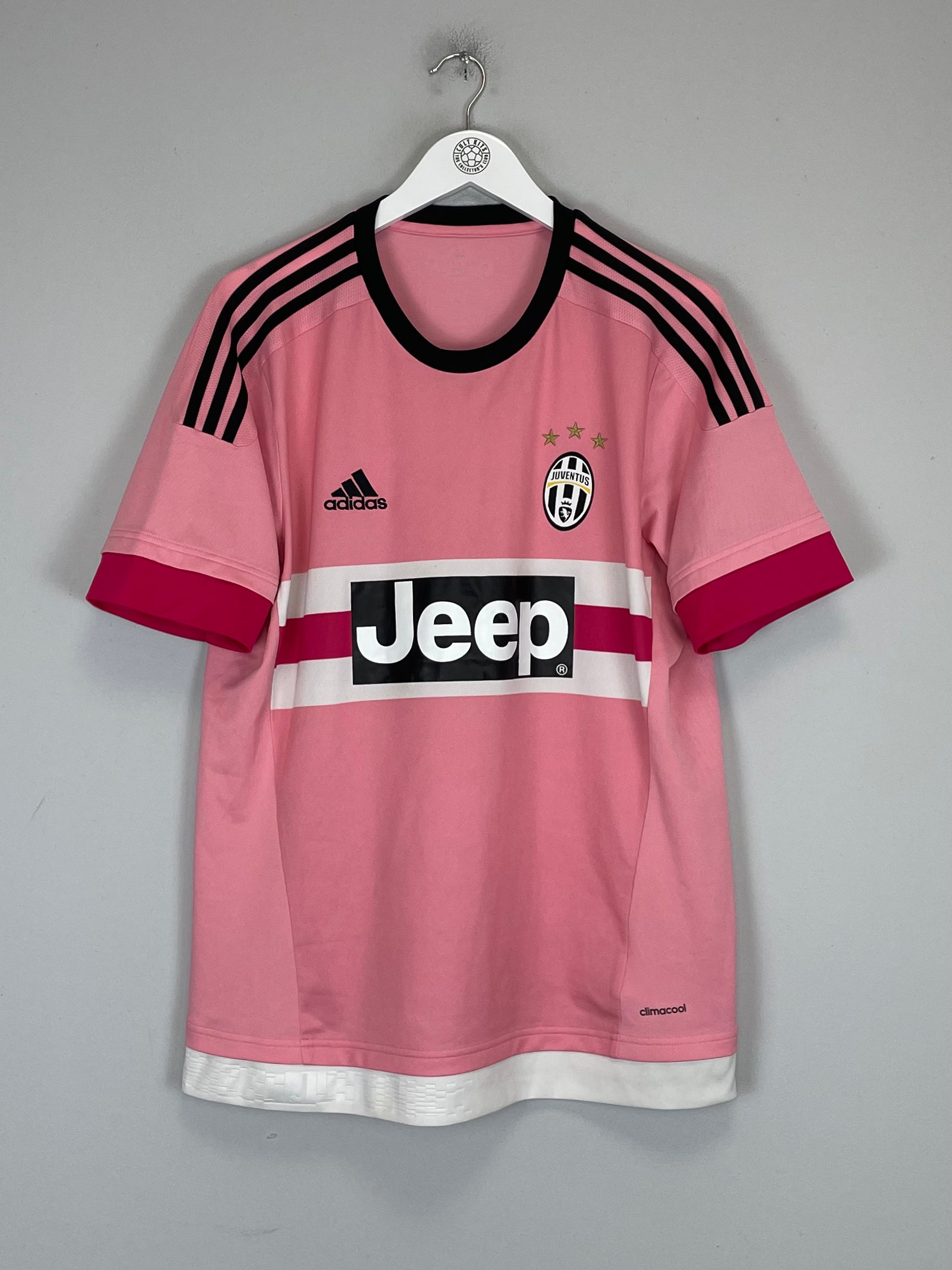 Shop 2015/16 JUVENTUS AWAY SHIRT (L) ADIDAS, classic football shirts, vintage football shirts & retro soccer jerseys at Cult Kits