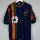 Shop 1997/98 NEWCASTLE UNITED AWAY SHIRT (L) ADIDAS, classic football shirts, vintage football shirts & retro soccer jerseys at Cult Kits