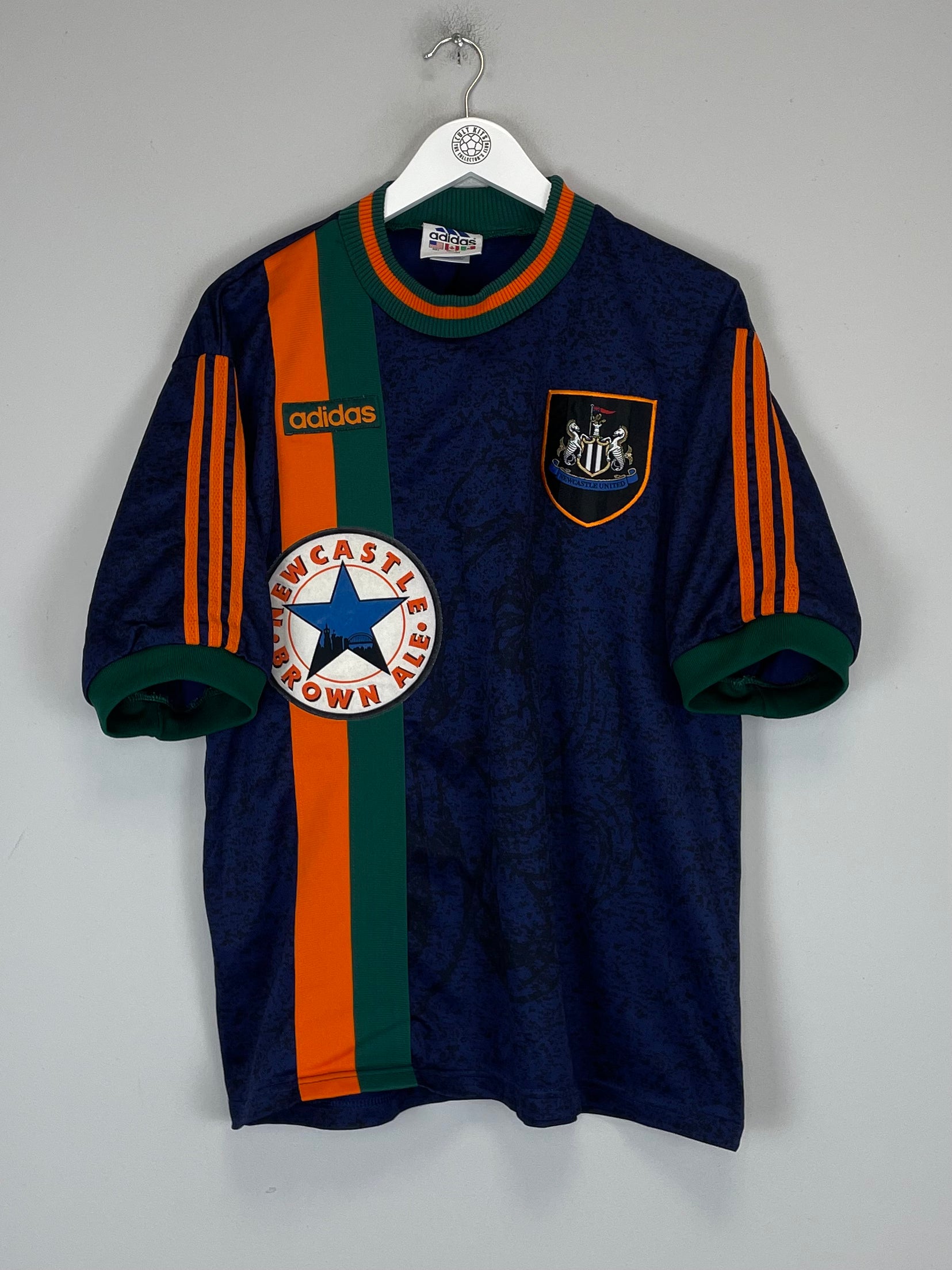 Shop 1997/98 NEWCASTLE UNITED AWAY SHIRT (L) ADIDAS, classic football shirts, vintage football shirts & retro soccer jerseys at Cult Kits